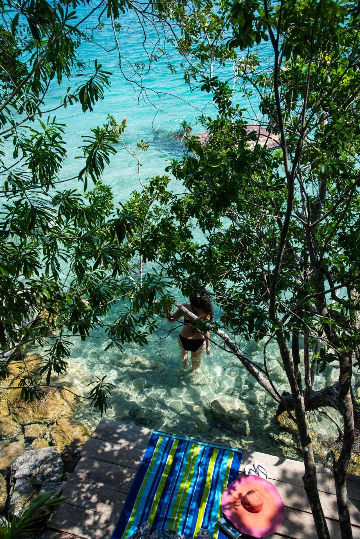 Azul Nomeolvides Bacalar - Guests Only Villa Eksteriør billede