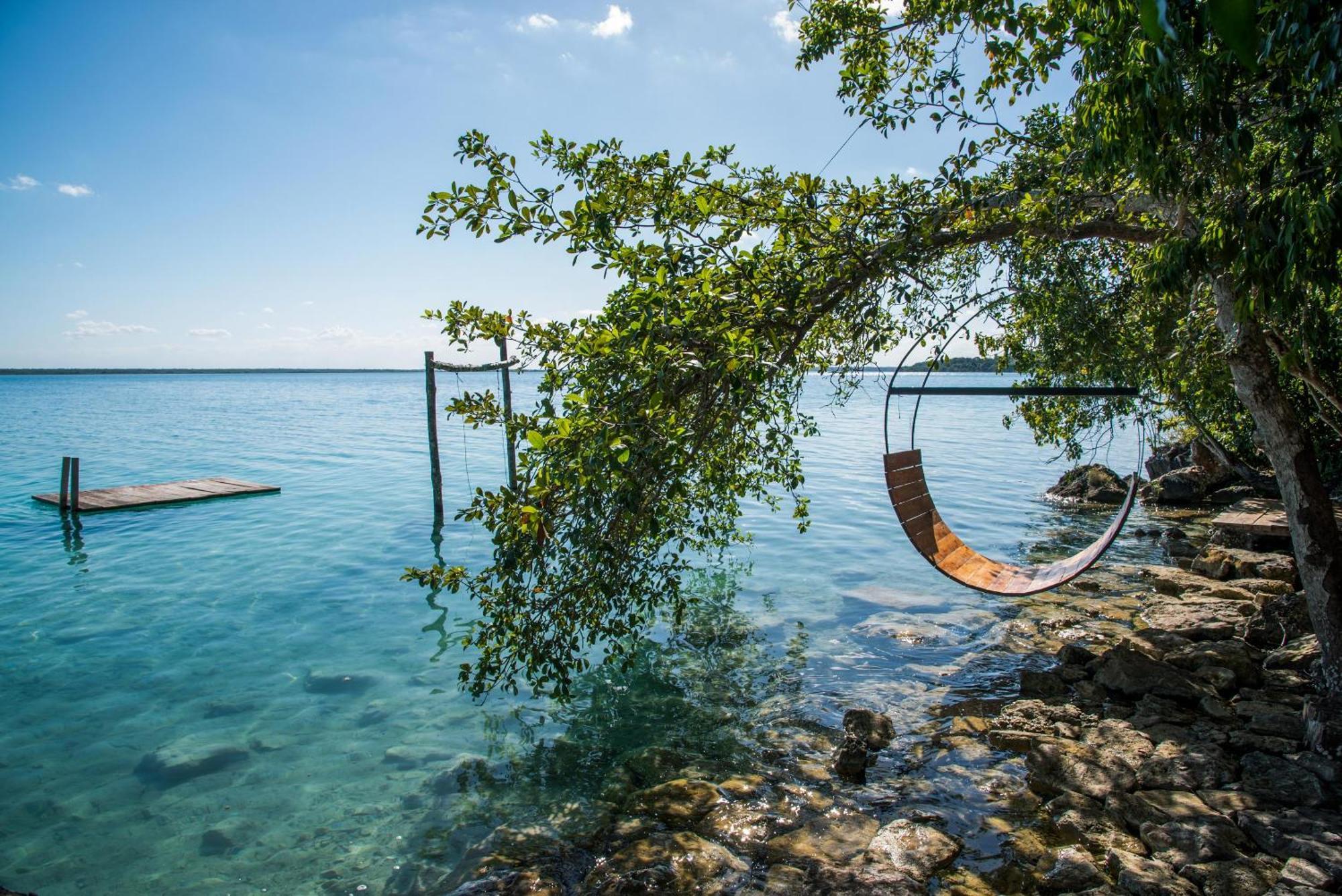 Azul Nomeolvides Bacalar - Guests Only Villa Eksteriør billede