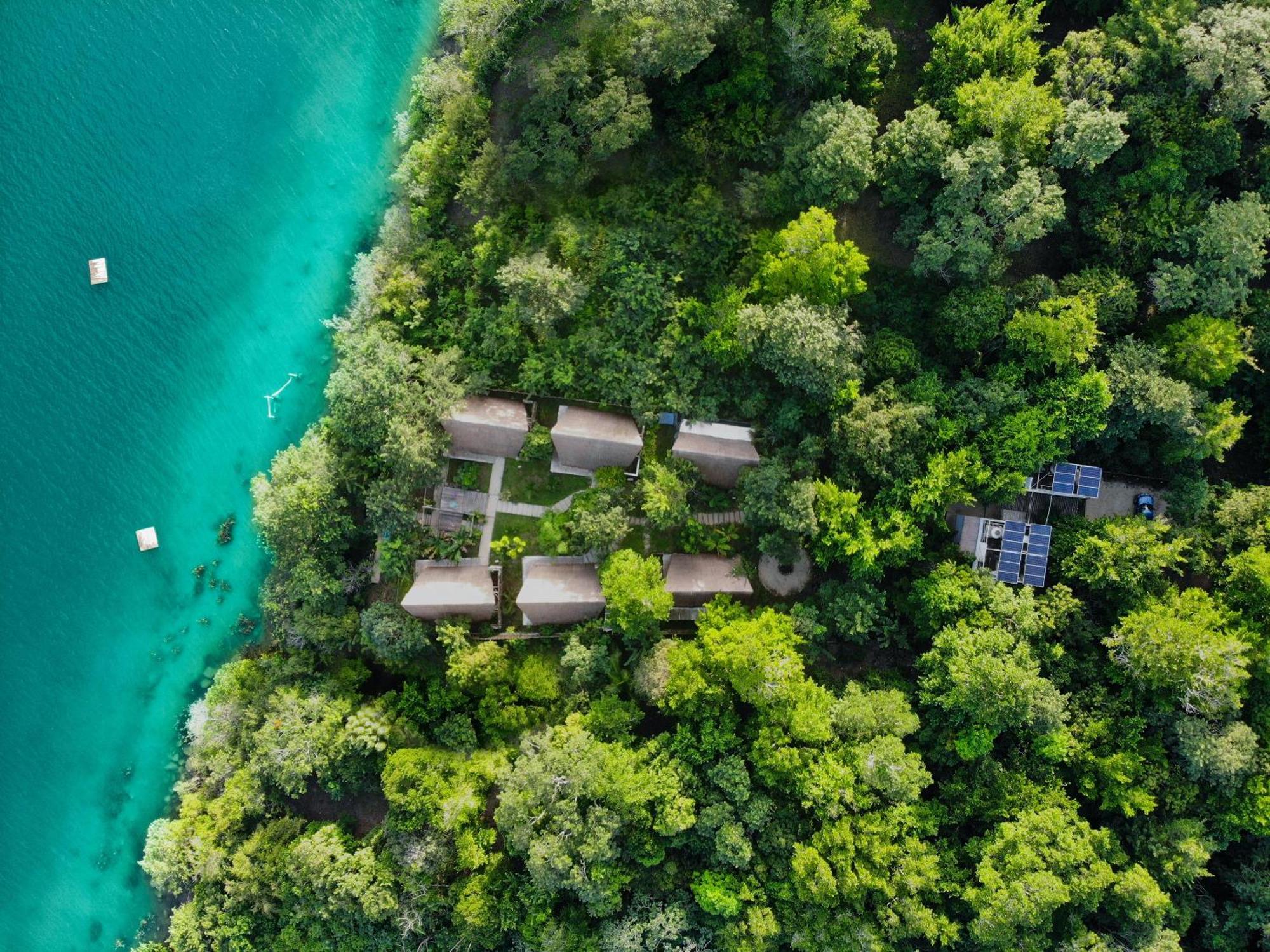 Azul Nomeolvides Bacalar - Guests Only Villa Eksteriør billede